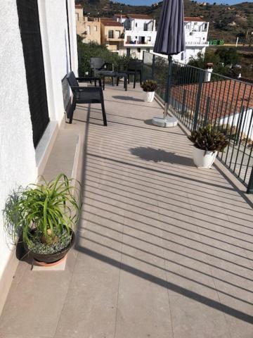 Apartamento Casa Miramar, With Private Pool, Jacuzzi And Stunning Views Bédar Exterior foto