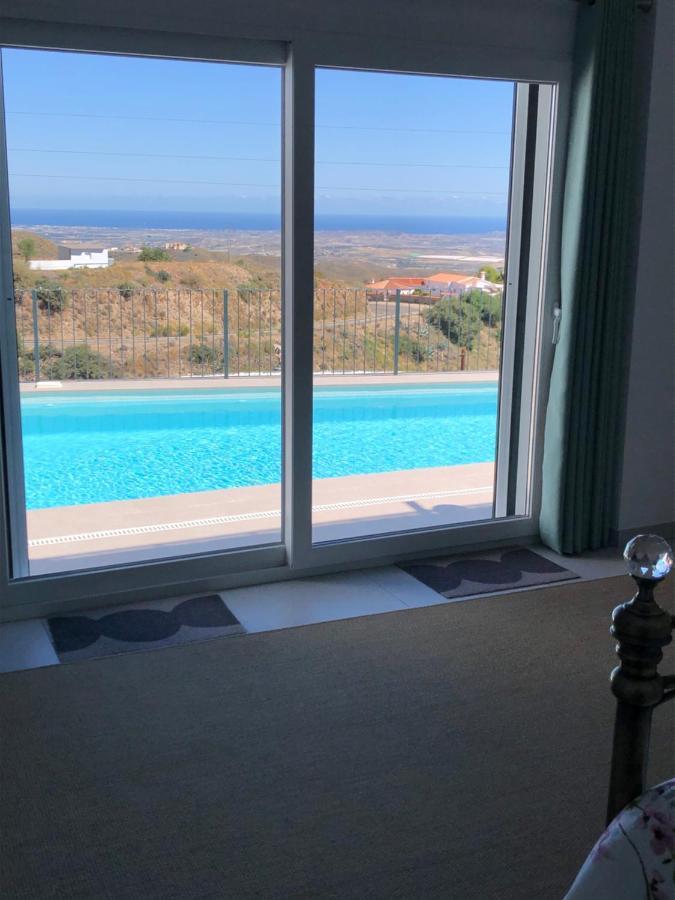 Apartamento Casa Miramar, With Private Pool, Jacuzzi And Stunning Views Bédar Exterior foto