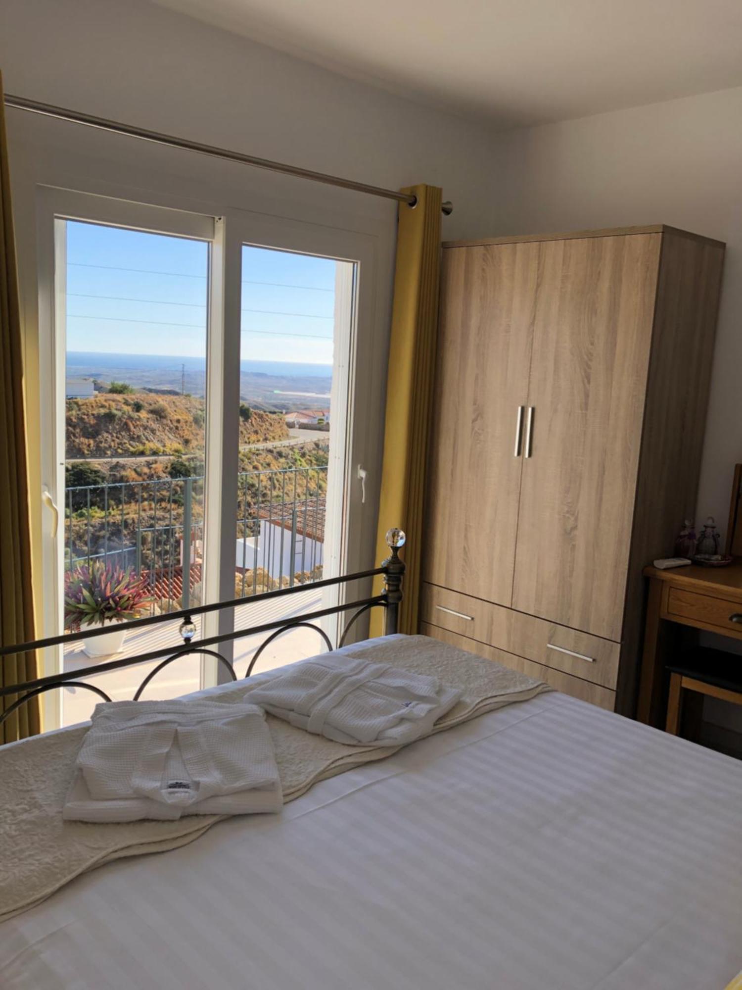 Apartamento Casa Miramar, With Private Pool, Jacuzzi And Stunning Views Bédar Exterior foto